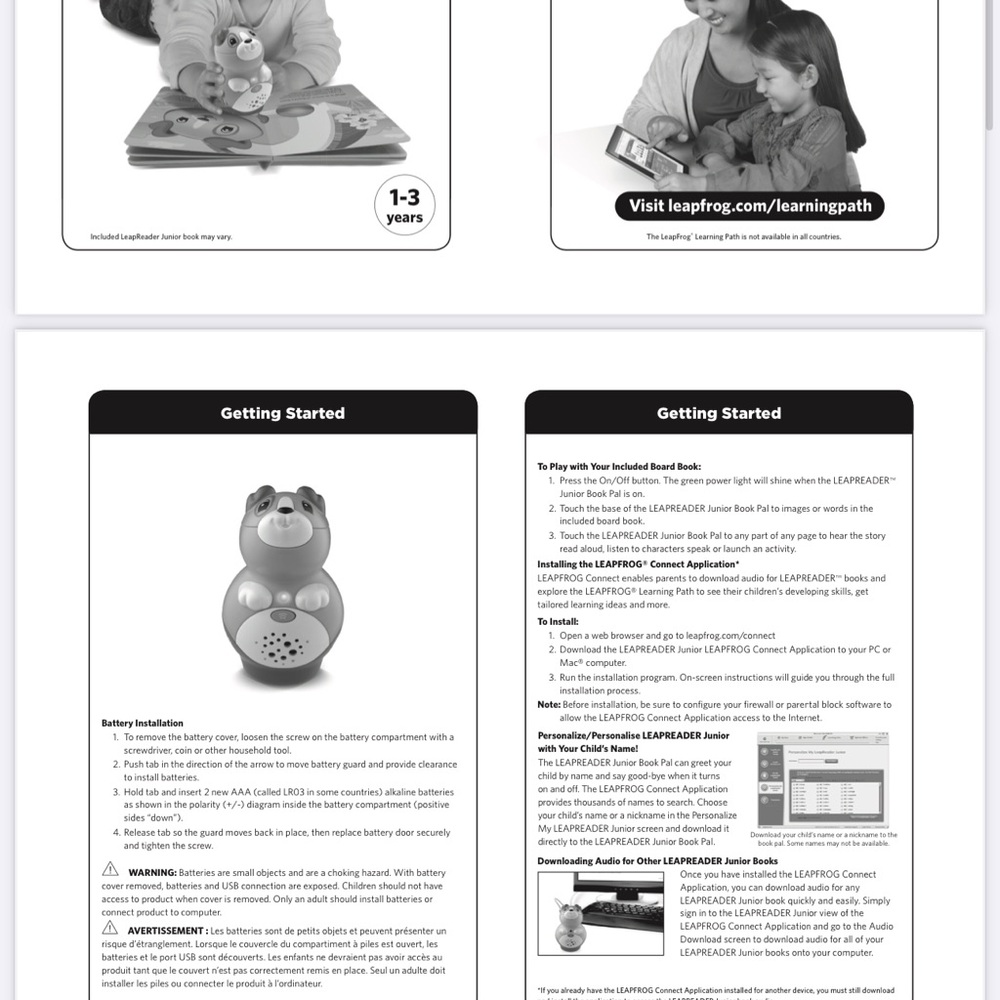 Leap Reader Junior - Scout! for use with Leap Reader Books - Picture 5 of 9